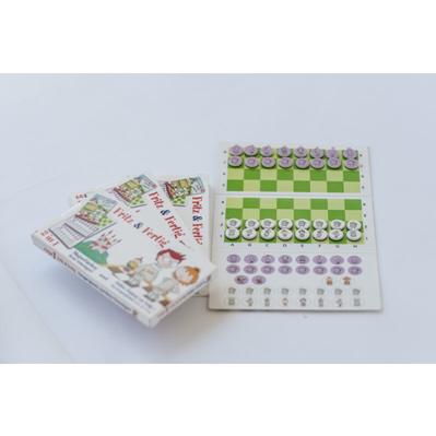 Fritz & Fertig - Mini juego de ajedrez de viaje